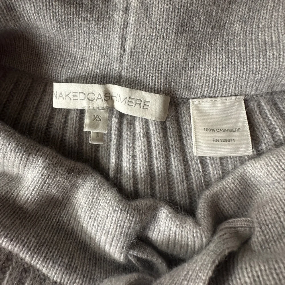 Naked Cashmere Ribbed Knit Set – Sweater + Pants Size XS - Picture 6 of 12